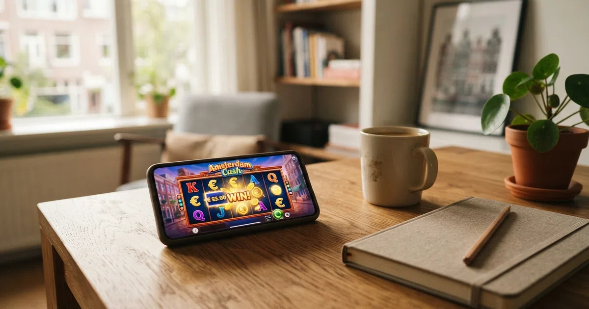 Een overzicht van betaalmethoden bij een Nederlands online casino met de nadruk op bankoverschrijving als uitbetaaloptie naast iDEAL voor storten