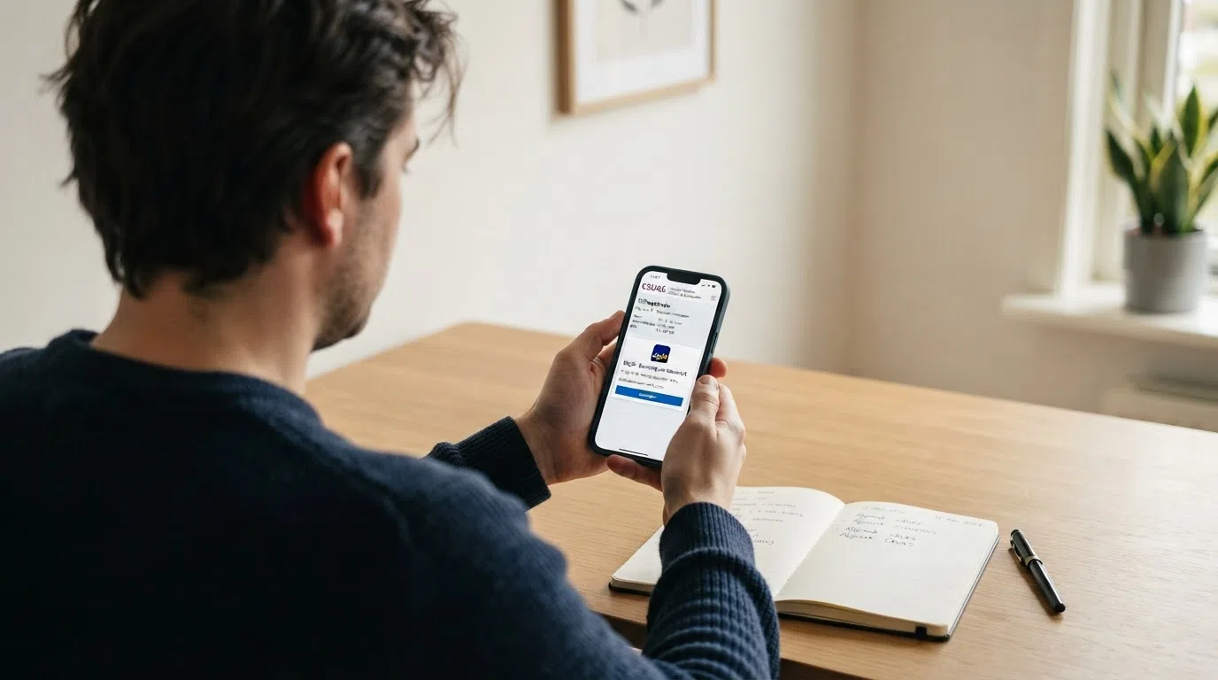 Een ingevuld CRUKS-registratieformulier op een beeldscherm met een DigiD-bevestigingsvenster ernaast