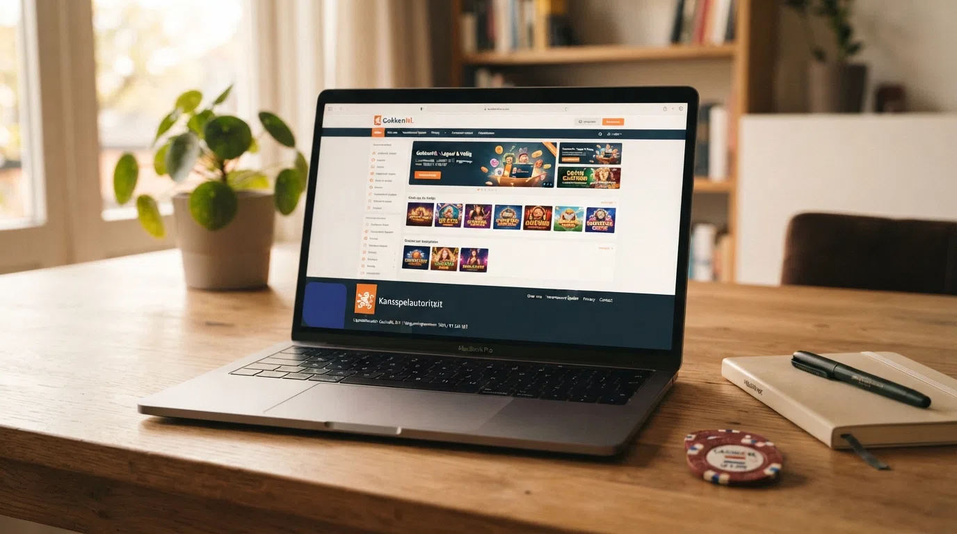 Het logo van de Kansspelautoriteit en het KSA-keurmerk zoals dat onderaan een legale casino-website staat
