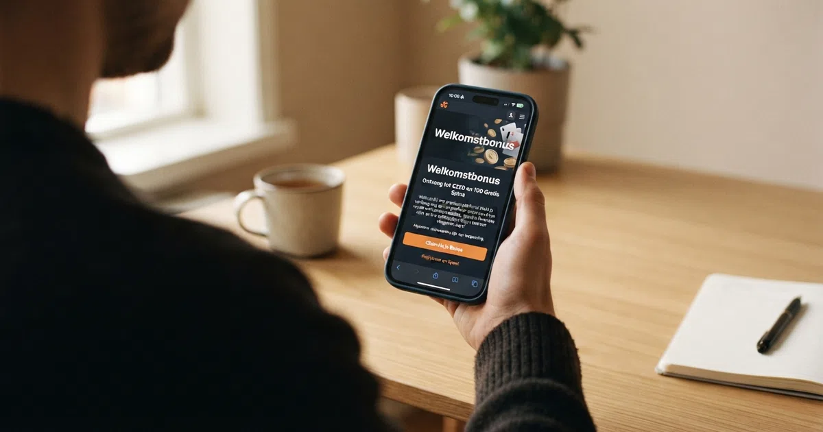 Een Nederlandse online casino-interface met een open bonusvoorwaarden-pagina — geen bonuscodes in beeld, wél duidelijke aanbiedingen