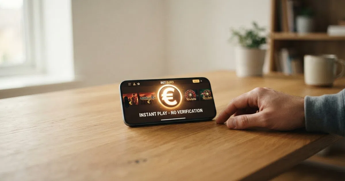 Een schermopname van een registratieformulier van een online casino met een rood kruis door het identificatieveld, met het KSA-logo en de Nederlandse vlag ernaast.