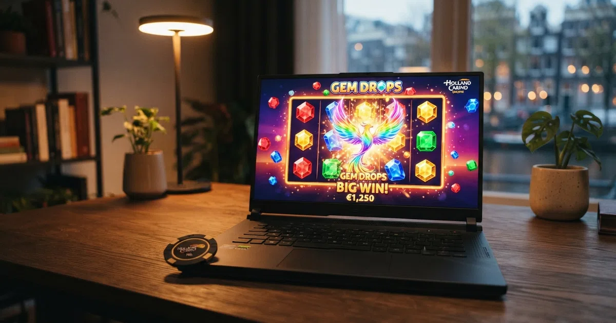 De Starburst gokkast van NetEnt met gekleurde edelstenen op een 5×3 raster en gloeiende wild-symbolen
